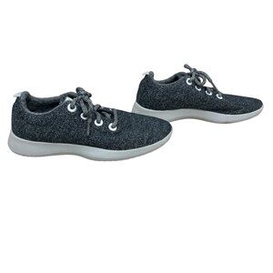 Allbirds Classic Heather Gray Lace Up Merino Wool Runners Women's Size 8